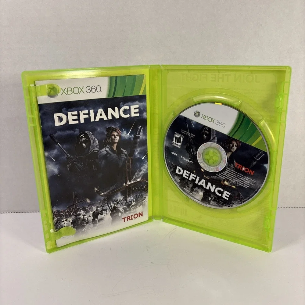 Defiance Xbox 360 Game Complete CIB Tested Working Microsoft